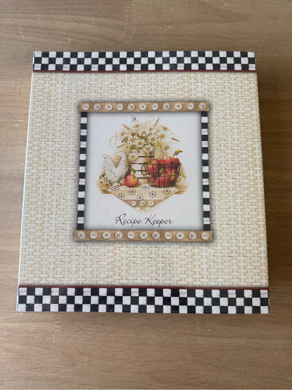 New Seasons Recipe Keeper 3 Ring Binder with Stickers Recipe Cards & More